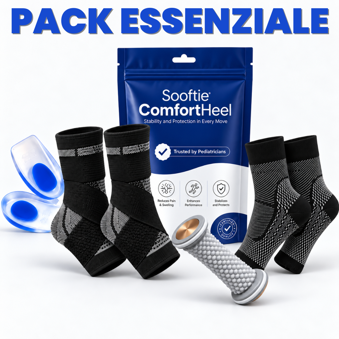 Pack Essenziale - Kit per il sollievo dal dolore ai talloni